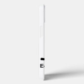 Kein GVO isst gesunde, weiße Werbeaktion Case-Mate iPhone Hülle (Rückseite / Rechts)