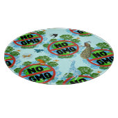 Kein GVO Schneidebrett (Ecke)