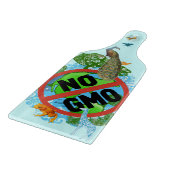 Kein GVO Schneidebrett (Ecke)