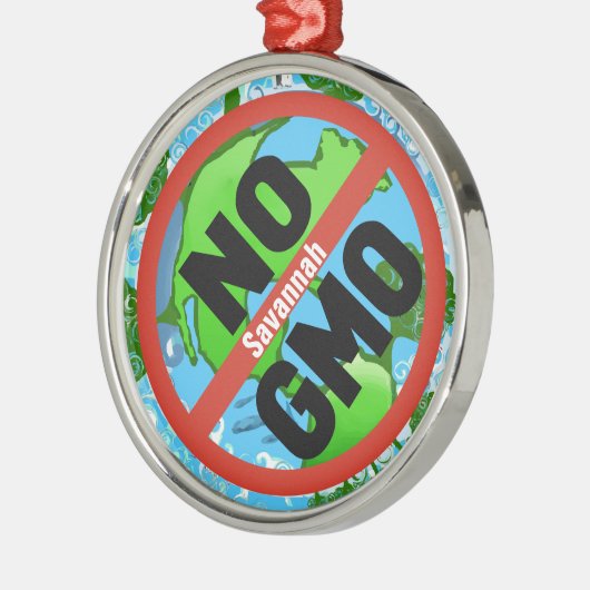 KEIN GVO SILBERNES ORNAMENT (Links)