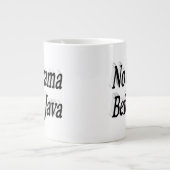 Kein halber Text für das Drama Zitat Jumbo-Tasse (Vorderseite)