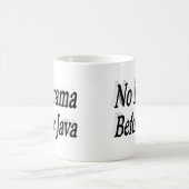 Kein halber Text für das Drama Zitat Kaffeetasse (Mittel)