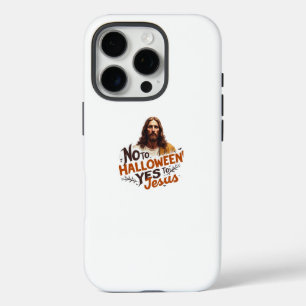 Kein Halloween ja Jesus iPhone 16 Pro Fall Hülle
