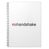 Kein Handshake Notizblock (Vorderseite)