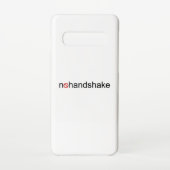 Kein Handshake Samsung Galaxy Hülle (Rückseite)
