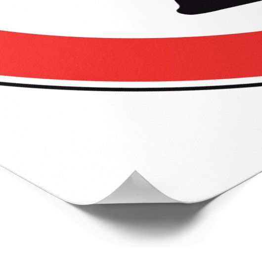 Kein Handy-Zeichen Poster (Ecke)