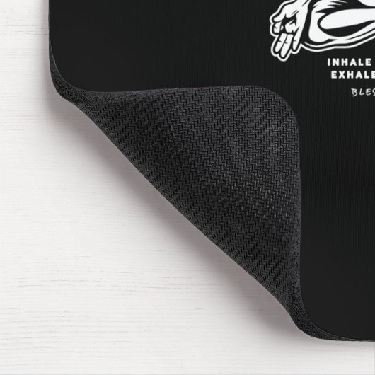 Kein Harmaufkleber Mousepad (Ecke)