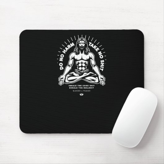 Kein Harmaufkleber Mousepad (Mit Mouse)