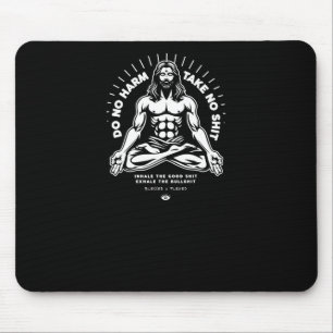 Kein Harmaufkleber Mousepad
