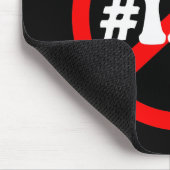 kein Haschetikettieren Mousepad (Ecke)