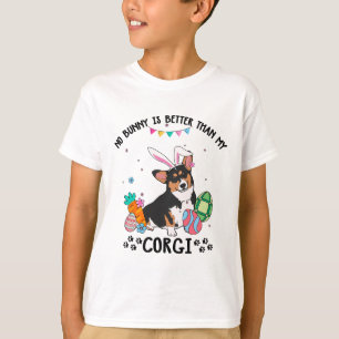 Kein Hase ist besser als mein dreifarbiger Corgi-H T-Shirt