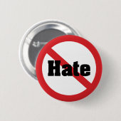 Kein Hass Button (Vorne & Hinten)