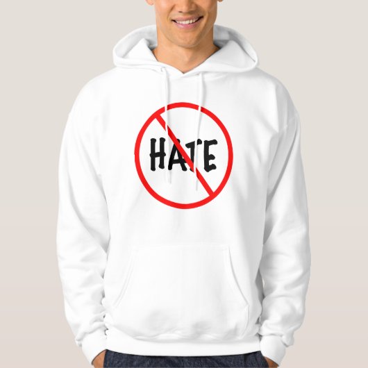 Kein Hass Hoodie (Vorderseite)