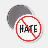 Kein Hass Magnet (Vorderseite/Rückseite)