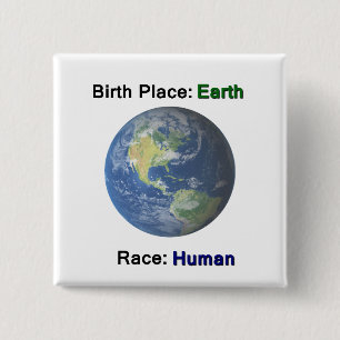 Kein Hass-menschliche Rasse-Gleichheits-Knopf Button
