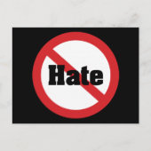 Kein Hass Postkarte (Vorderseite)