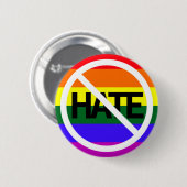 Kein Hass - Stolz Button (Vorne & Hinten)