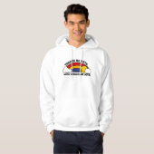Kein Hass wie Christlicher Regenbogen Hoodie (Vorne ganz)