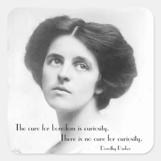 Kein Heilmittel für Aufkleber mit Neugier (Vorderseite)