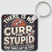 kein Heilmittel Schlüsselanhänger (Rückseite)