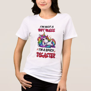 Kein heisses Durcheinander, ich bin ein spicy Disa Tri-Blend Shirt