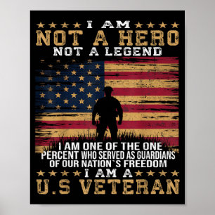 Kein Held Keine Legende Ein Prozent Ein Veteran Poster