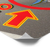 Kein Helm Kein Skateboard Poster 3 (Ecke)