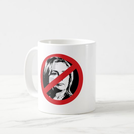 KEIN HILLARY GEKREUZTES OUT.png Kaffeetasse (Vorderseite Links)