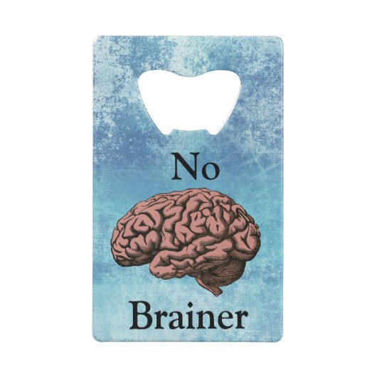 Kein Hirnstamm Geldbeutel Flaschenöffner (Rückseite)