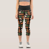 KEIN HOCUS POCUS Christliches Halloween Capri Leggings (Vorderseite)
