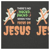 KEIN HOCUS POCUS Christliches Halloween Stoff (Nahaufnahme)