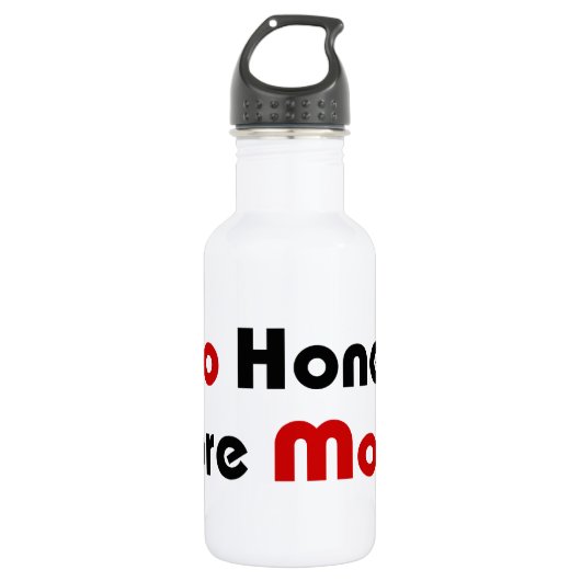 Kein Honig mehr Geld Trinkflasche (Vorderseite)