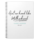 Kein Hood like Mother Day Notebook Notizblock (Vorderseite)