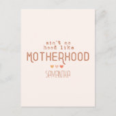 Kein Hood wie Mutterschaft Postkarte (Vorderseite)