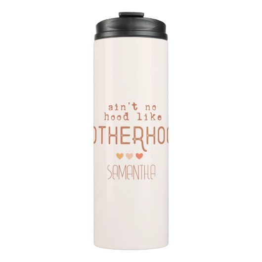 Kein Hood wie Mutterschaft Thermosbecher (Vorderseite)