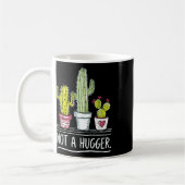Kein Hugger Cactus Joke Kaffeetasse (Links)