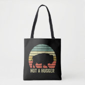 Kein Hugger Funny Yellowstone Buffalo Bison Intro Tasche (Vorderseite)
