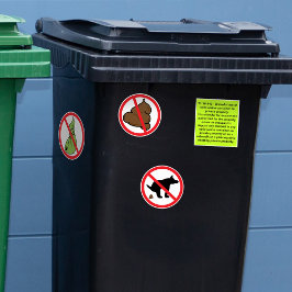 Kein Hund Gekackt Aufkleber