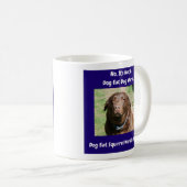 Kein Hund isst Hundewelt  Kaffeetasse (VorderseiteRechts)