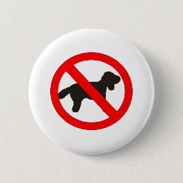 Kein Hundezeichen Button