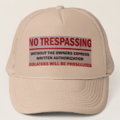 kein Hut Truckerkappe (Vorderseite)