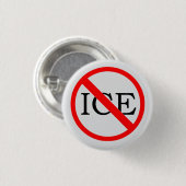 "KEIN ICE" Knopf Button (Vorne & Hinten)