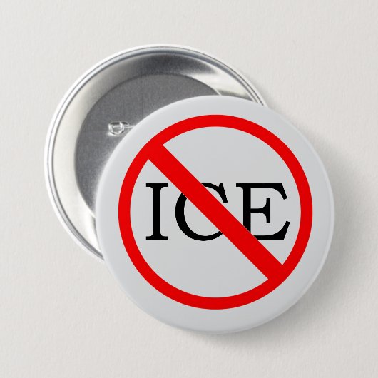 "KEIN ICE"-Knopf Button (Vorne & Hinten)