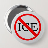 "KEIN ICE" Knopf Button (Vorne & Hinten)