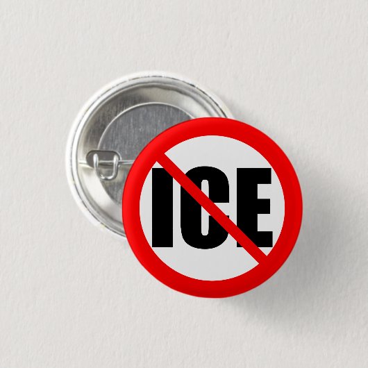 "KEIN ICE" Protest Button (Vorne & Hinten)