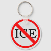 "KEIN ICE" Schlüsselanhänger (Rückseite)