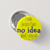 Kein Ideen-Abzeichen Button (Vorne & Hinten)