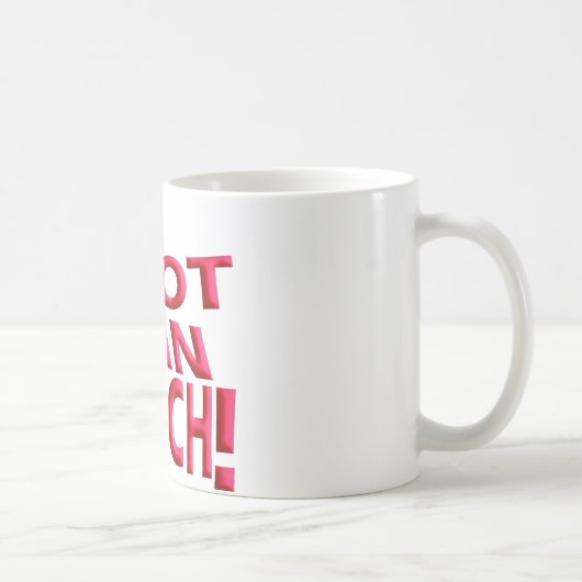 Kein Inch Kaffeetasse (Rechts)