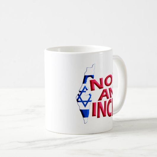 Kein Inch Kaffeetasse (VorderseiteRechts)