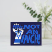Kein Inch Postkarte (Stehend Vorderseite)